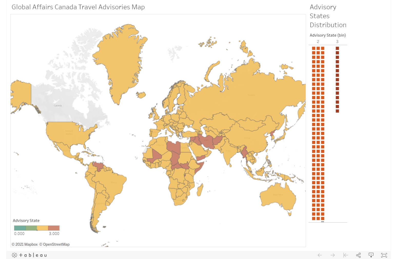 Canada Travel Advisory